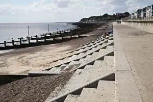 Sediment Prints: Hard engineering coastal defences sea wall