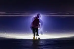 Digging Prints: Harvesting Pacific Razor Clams on Pacific Ocean beach at night at Ocean City