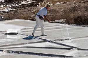 Bring Prints: Harvesting salt, one of the oldest salt factories in the world