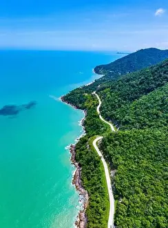Holiday Tree Prints: Hat Khanom beach in Mu Koh Thale Tai National Park, in Nakhon Si Thammarat, Thailand