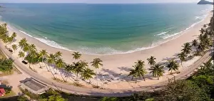 Hat Thun Wua Laen beach in Chumphon area Thailand