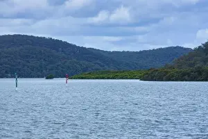 Hawkesbury Prints: Hawkesbury River on Sydney Central Coast NSW Australia fishing boating wildlife boats yachts seafood restaurants with