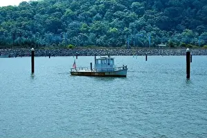 Hawkesbury Prints: Hawkesbury River on Sydney Central Coast NSW Australia fishing boating wildlife boats yachts seafood restaurants with