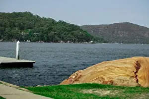 Hawkesbury River on Sydney Central Coast NSW Australia fishing boating wildlife boats yachts seafood restaurants with
