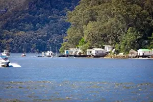 Hawkesbury Prints: Hawkesbury River on Sydney Central Coast NSW Australia fishing boating wildlife boats yachts seafood restaurants with