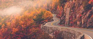Delaware Prints: The Hawks Nest section on Rt 97 winds along the New York side of the Delaware River