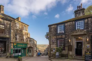 Hilly Prints: Haworth village where Bronte sisters lived