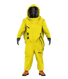 Infectious Prints: Hazmat Suit Isolated