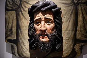 Crown Of Thorns Prints: Head of Christ – Veraikon (ca 1480)