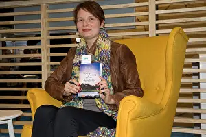 Reader Prints: Heike Fröhling presented her book at the book fair 2018 in frankfurt am main germany