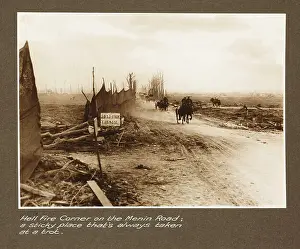 Trenches Prints: Hell Fire Corner, located on the Menin Road