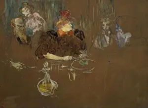 Western Art Prints: Henri de Toulouse-Lautrec - At the Table of Monsieur and Madame Natanson