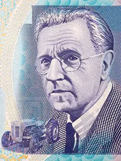 Harry Prints: Henry George “Harry” Ferguson a portrait from Northern Ireland money