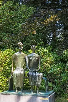 Green Space Prints: Henry Moore sculpture, Middelheim Open Air Sculpture Museum
