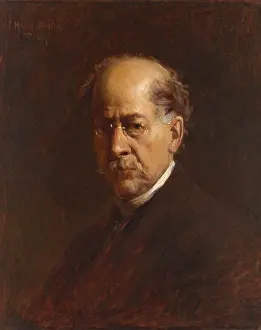 Facial Hair Prints: Henry Mosler Self-portrait 1907
