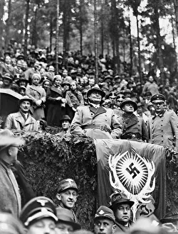 Hermann Goring and Friedrich Alpers on the Hubertus day, 1937