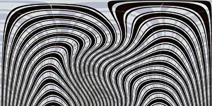Lines Prints: A high contrast digital abstract background featuring bold