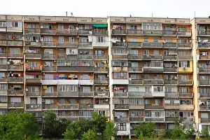 Bulgarian Prints: high-rise building, Bulgaria, Varna