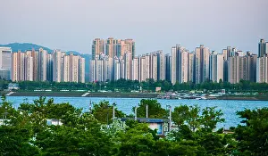 South Korea Prints: High rise buildings in Seoul