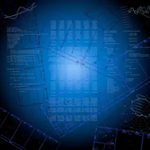 Measurements Prints: High-tech drawings and graphics