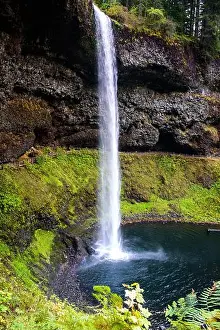 Salem Prints: Highest waterfall in silver falls state park