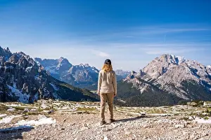 Dolomites Prints: hiking in the mountains of dolomites