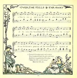Bedtime Prints: Over the Hills and Far Away From the Book The baby's opera : a book of old rhymes