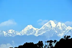 Himalayan Prints: Himalaya range view from Nagarkot Nepal