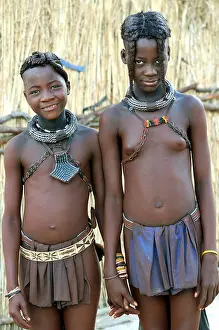 himba girl opuwo namibia