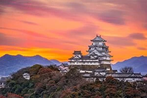 Images Dated 10th April 2017: Himeji, Japan dawn at Himeji Castle