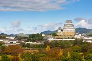 Himeji, Japan at Himeji Castle in the autumn season