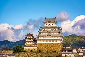 Himeji, Japan at Himeji Castle in the autumn season