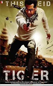 Carnivora Prints: Hindi film movie poster of ek tha tiger, india, asia