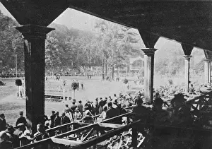 Lazienki Prints: The Hippodrome in Łazienki Królewskie