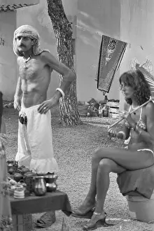 Street Market Prints: Hippy market in Es Canar, Ibiza, 70s