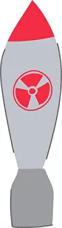 Hiroshima Prints: hiroshima atomic bomb cartoon vector illustration