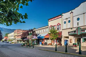Built Structure Prints: Historic buildings at Grizzly Plaza