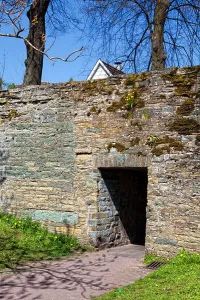City Day Prints: Historic city wall, Soest, North Rhine-Westphalia, Germany, Europe