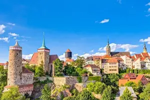 Bautzen Prints: Historic old town of Bautzen in Saxony, Germany