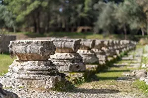 Peloponnese Prints: Historic ruins of Ancient Olympia