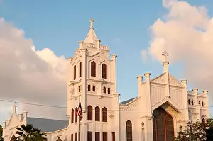 Florida Keys Prints: Historic St. Paul's Episcopal Church established 1832, Key West FL