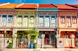 Heritage House Prints: Historical Peranakan houses in Joo Chiat, Singapore