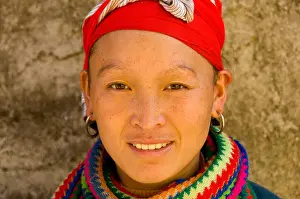 Mid Adult Women Prints: Hmong woman in Sapa, Vietnam