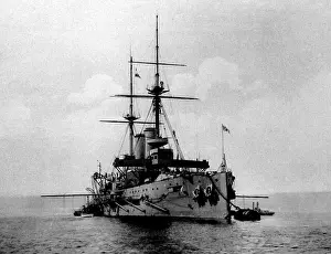 Battleship Prints: HMS Formidable, battleship of the Royal Navy