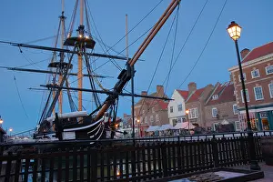 Berth Prints: HMS Trincomalee at Hartlepool Historic Quay, Cleveland, UK