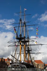 Yachting Prints: HMS Trincomalee, Royal Navy Leda-class sailing frigate built shortly after the end of the Napoleonic Wars