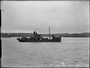 Underway Prints: HMT Northcoates, a Royal Navy vessel