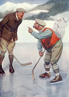Hockey Prints: Hockey Dispute