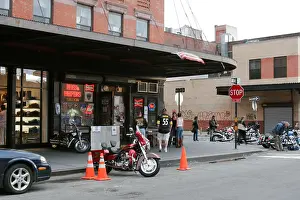 Cities Prints: Hogs And Heifers Washington Street Meat Packing District Greenwich Street Manhattan New York