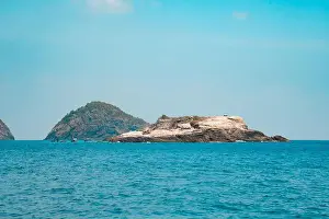 Beautiful Woman Prints: Holiday in an Island Coast with Snorkeling Boat Cruise in Perhentian Islands